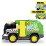 DICKIE Auto popeláři 30cm volný chod set s popelnicí na baterie Světlo Zvuk