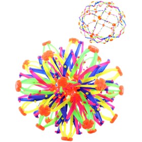 Míček barevný soft rozkládací 20/36cm magická koule plast