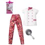 MATTEL BRB Barbie povolání kuchařský obleček set s pánví