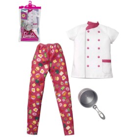 MATTEL BRB Barbie povolání kuchařský obleček set s pánví