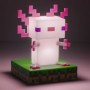 Minecraft Axelot dětská dekorativní LED lampa na baterie Světlo