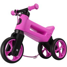 Odrážedlo FUNNY WHEELS Rider SuperSport 2v1 odstrkovadlo Růžové krabice
