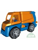 LENA Truxx Auto popelář 29cm vozítko na písek s panáčkem řidič plast