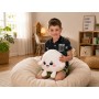 PLYŠ Knedlíček Kawaii Bao 25cm bílý 4 druhy *PLYŠOVÉ HRAČKY*