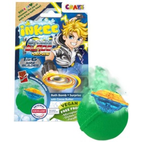 INKEE Šumivá koule do koupele s překvapením Blade Minis s vůní čokolády