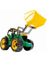 LENA Traktor plastový se lžící zeleno - žlutý 62 cm na písek