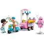 LEGO FRIENDS Stánek s cukrovou vatou a skútr 42643 STAVEBNICE