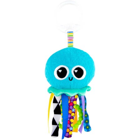 LAMAZE Baby šustící veselá chobotnička textilní pro miminko