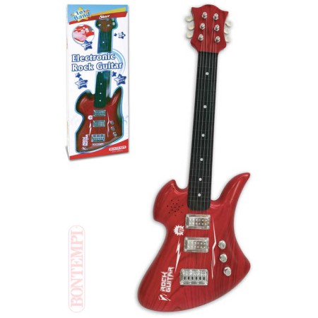 BONTEMPI Kytara dětská rocková elektrická na baterie Zvuk *HUDEBNÍ NÁSTROJE*