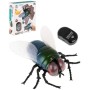 MAC TOYS RC Moucha 11cm na vysílačku lezoucí hmyz na baterie plast