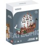 KOCO Stavebnice mini loď Bludný Holanďan 320 dílků plast v krabici