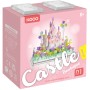 Stavebnice mini KOCO Letní hrad 412 dílků v průhledném boxu plast