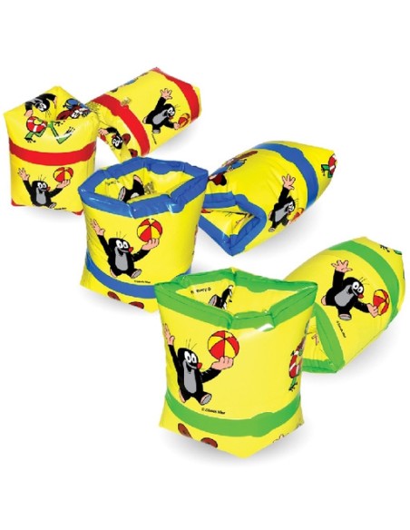 KRTEK (Krteček) Dětské nafukovací rukávky 18x17cm do vody 3 barvy