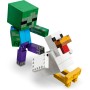 LEGO MINECRAFT Kuřecí žokej 21582 STAVEBNICE