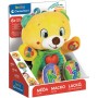 CLEMENTONI Baby medvídek Lele interaktivní naučný žlutý na baterie Světlo Zvuk