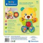 CLEMENTONI Baby medvídek Lele interaktivní naučný žlutý na baterie Světlo Zvuk