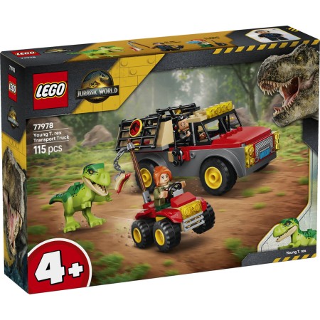 LEGO JURASSIC WORLD Náklaďák na přepravu T-rexe 77978 STAVEBNICE