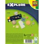 SES CREATIVE Explore Svítící planety dekorace nálepky svítící ve tmě