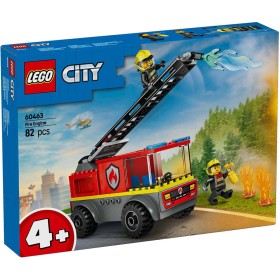 LEGO CITY Hasičské auto s žebříkem 60463 STAVEBNICE