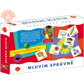 ALEXANDER Hra logopedická Mluvím správně *SPOLEČENSKÉ HRY*