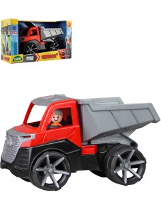 LENA TRUXX 2 auto nákladní sklápěčka funkční set s figurkou plast v krabici