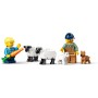 LEGO CITY Červený traktor s přívěsem a ovcemi 60461 STAVEBNICE