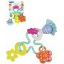 PLAYGRO Baby chrastítko s kousátky pastelové pro miminko