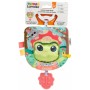 LAMAZE Baby knížka textilní žabička Finlee s kousátkem pro miminko