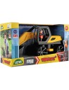 LENA TRUXX 2 auto bagr funkční set s figurkou plast v krabici