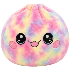 PLYŠ Knedlíček Kawaii Bao Maxi 60cm duhový Plush Friends *PLYŠOVÉ HRAČKY*