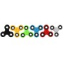 Spinner Finger Top fidget antistresový kov/plast 6 barev v krabičce
