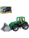 LENA TRUXX 2 auto traktor se lžící funkční set s figurkou plast v krabici