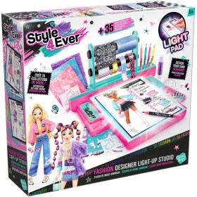 Style4Ever Návrhářské dětské módní studio Light-up na baterie Světlo
