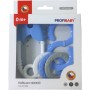 PROFIBABY Baby chrastítko špendlík + osmička v krabici pro miminko různé barvy