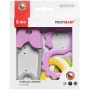 PROFIBABY Baby chrastítko špendlík + osmička v krabici pro miminko různé barvy
