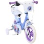 VOLARE Dětské kolo Ledové království 12" modré balanční kolečka