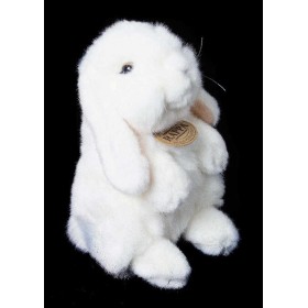 PLYŠ Králík bílý stojící 18cm *PLYŠOVÉ HRAČKY*