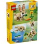 LEGO CREATOR Roztomilý králíček 3v1 31162 STAVEBNICE