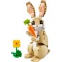 LEGO CREATOR Roztomilý králíček 3v1 31162 STAVEBNICE