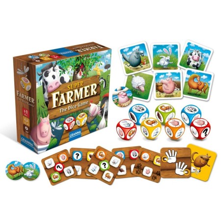 GRANNA HRA Superfarmář s kostkami *SPOLEČENSKÉ HRY*