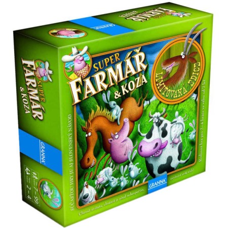 GRANNA Hra Superfarmář a koza Limitovaná edice *SPOLEČENSKÉ HRY*