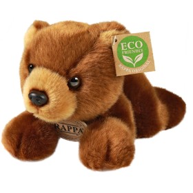 PLYŠ Medvěd 20cm ležící Eco-Friendly *PLYŠOVÉ HRAČKY