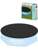 BESTWAY Krycí kruhová plachta 2,4m kryt na bazén 2,44m (244cm) 58032