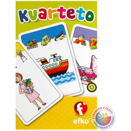 EFKO BABY Kvarteto dětská karetní hra
