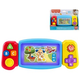 FISHER PRICE Zábavná herní baby konzole naučná na baterie Světlo Zvuk