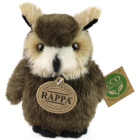 PLYŠ Pták Sova (Výr) 13cm Eco-Friendly *PLYŠOVÉ HRAČKY*