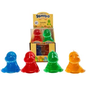 Dinosaurus 8cm mačkací zvířátko antistresové 4 barvy