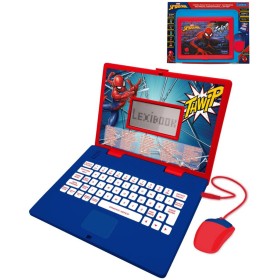 Lexibook česko-anglický vzdělávací notebook Spiderman 124 aktivit na baterie
