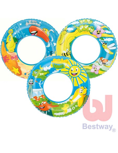 BESTWAY Kruh plavací 56cm nafukovací kolo do vody různé druhy