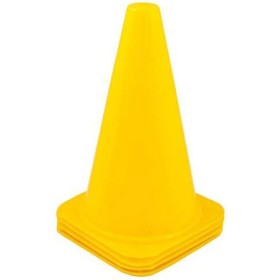 MERCO Kužel tréninkový sportovní 23cm žlutý